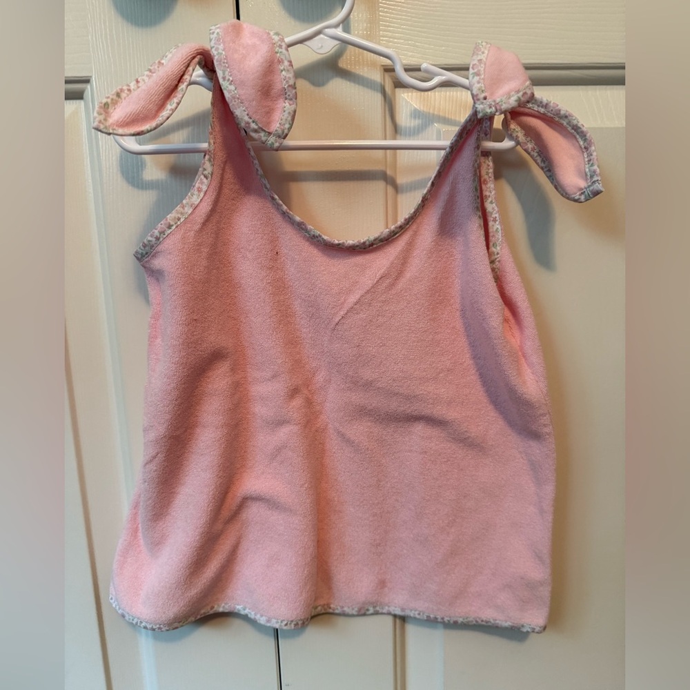 Minnow Pink Cover Up with Bow Straps